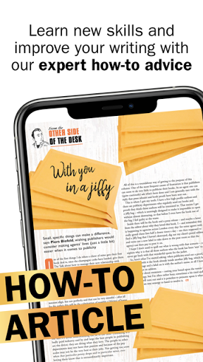 Android application Writing Magazine screenshort