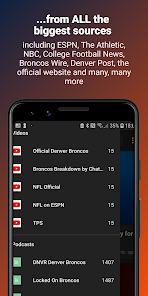 Imágen 3 Denver Broncos News App android