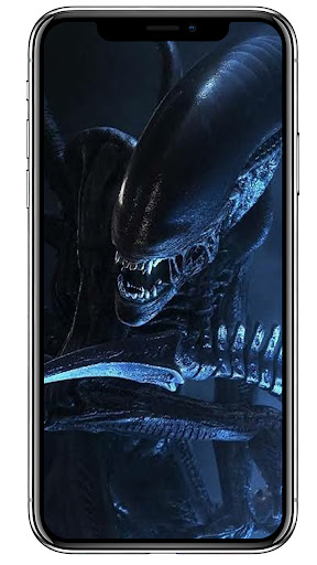 Android application Alien Wallpapers screenshort