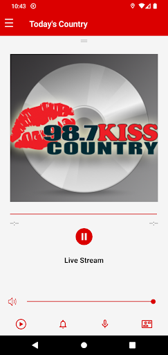 98.7 KISS Country Screen 2