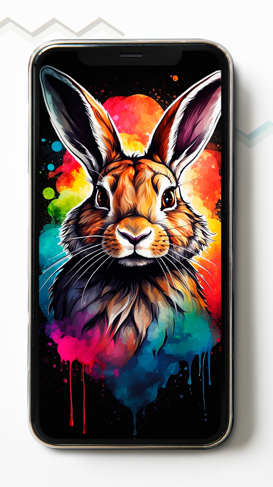 #6. Rabbit HD Wallpapers (Android) di: BraDev