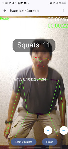 Camera Rep Workout Counter