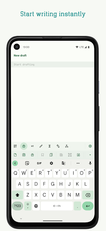 Drafting: Plain Text Editor - 2.2-4c5f3ab - (Android)