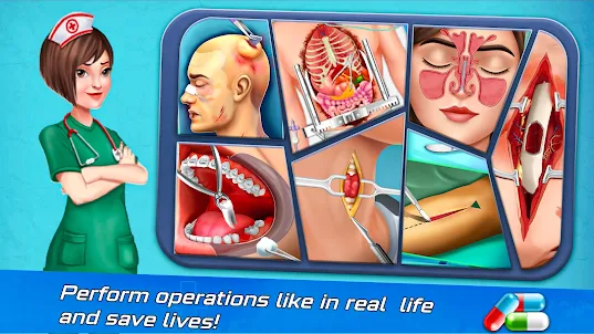 病院手術ゲーム 3D