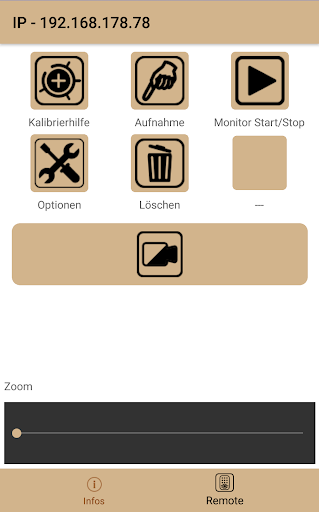 Android application Black Remote screenshort