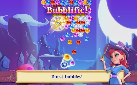 Jogo Bubble Witch Shooter Magical Saga no Jogos 360