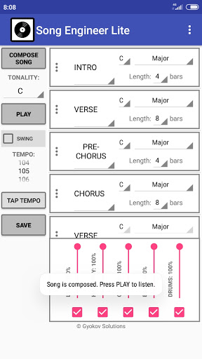 Song Engineer Lite Screen 3