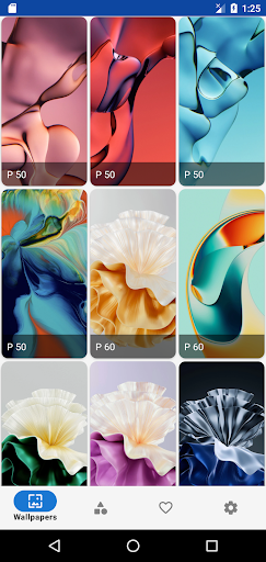 Wallpaper for P7 to P60 Screen 2