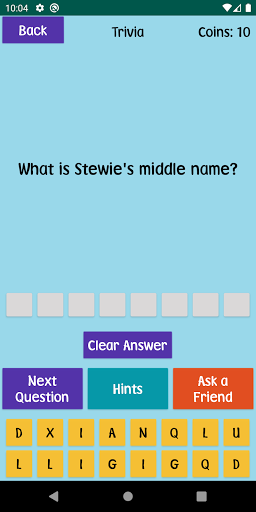 Quiz About Family Guy Screen 2