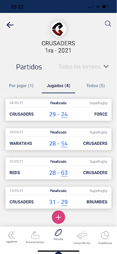 Rugbydat Screen 3