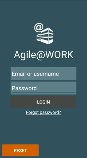 Android application Agile @Work screenshort
