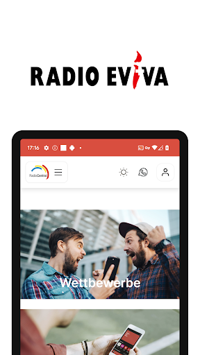 Android application Radio Eviva screenshort