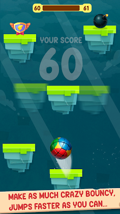 Hold Bouncing Ball | Adventure - Screenshot 3