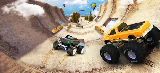 3D Monster Truck Stunt Game