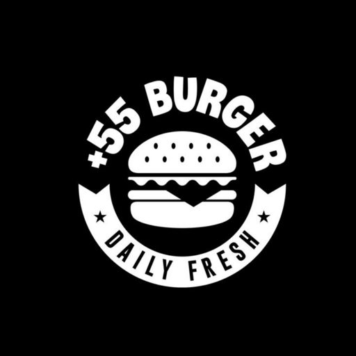 55 Burger logo