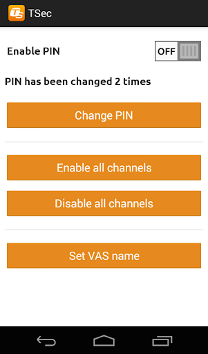 TSec WSync App Screen 3