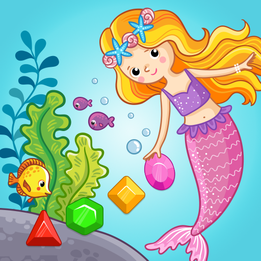 Link Jewels Mermaid: Gems Game logo