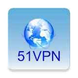 51VPN Free and Unlimited Hongkong Japan nodes icon