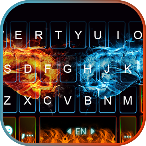 Water Fire Fist Battle Keyboar logo