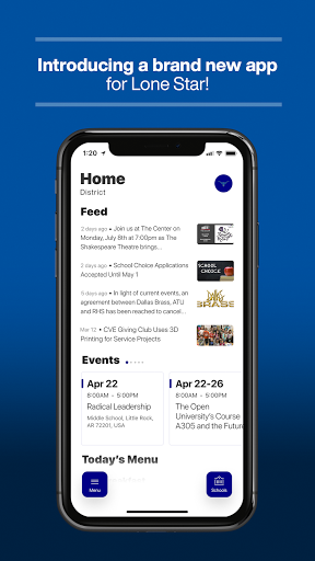 Android application Lone Star School screenshort
