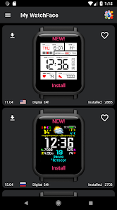 Captura 1 My WatchFace for Amazfit Bip android