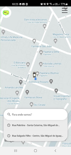 Android application OLÁ CAR Clientes screenshort