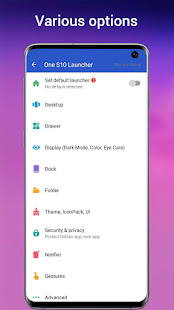 One S10 Launcher - S10 Launcher style UI, feature 7.5 APK screenshots 7