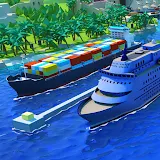 Sea Port: Cargo Boat Tycoon icon