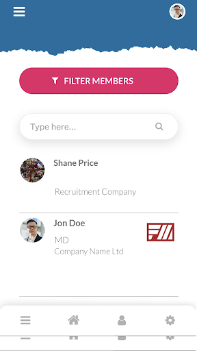 FindaBiz Networking Screen 2