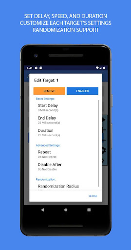 QuickTouch - Automatic Clicker Screen 3