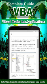 Captura de Pantalla 3 Learn Visual Basic for Applica android