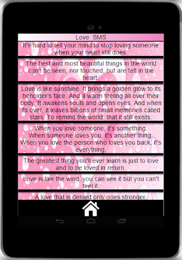 Love Messages Screen 3