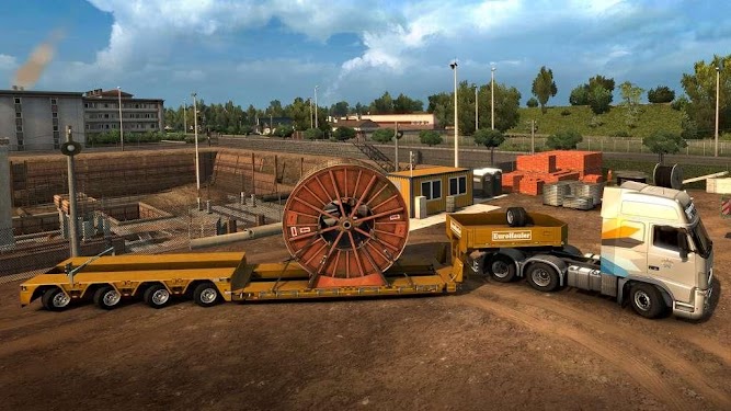 #3. Heavy Truck Simulator 2 : Mega Cargo Transport (Android) By: H.V.N. Games