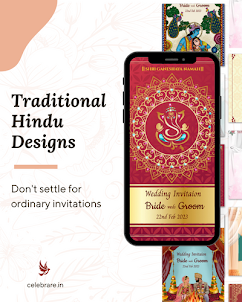Digital Hindu wedding invite