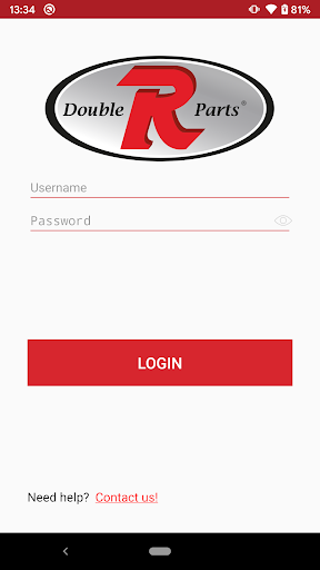 Android application RRapp - Double R Parts screenshort