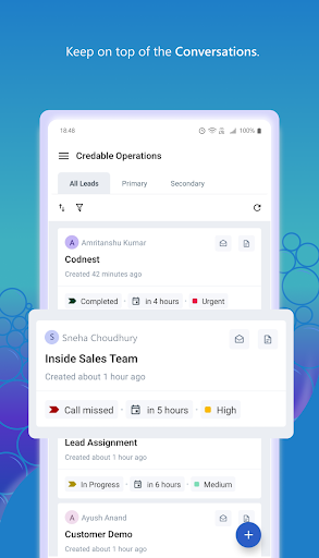 Android application Amoga: Low Code Platform screenshort