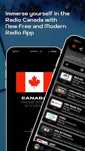 Android application Radio Canada - Online Radio screenshort