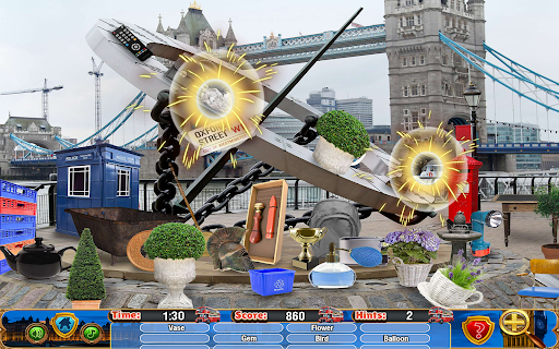 Hidden Object London Adventure Screen 3