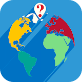 QuestiOnMap quiz. Geography Game FREE icon