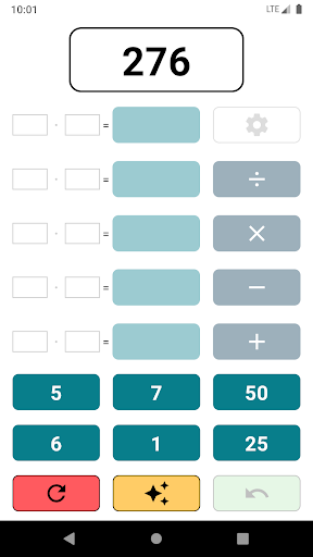 Android application Le compte est bon screenshort