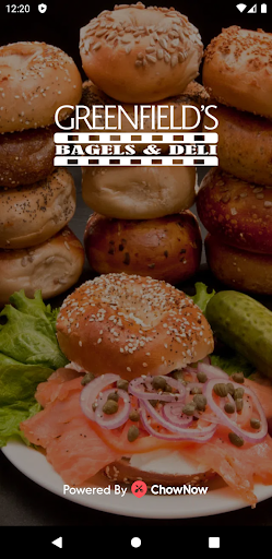 Android application Greenfield's Bagels & Deli screenshort