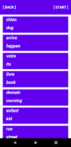 1000 French words