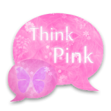 GOSMSTHEME Think Pink Theme icon