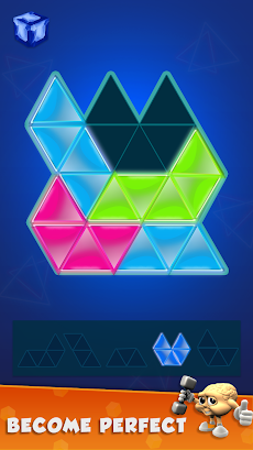 三角ブロックパズルゲームのおすすめ画像2