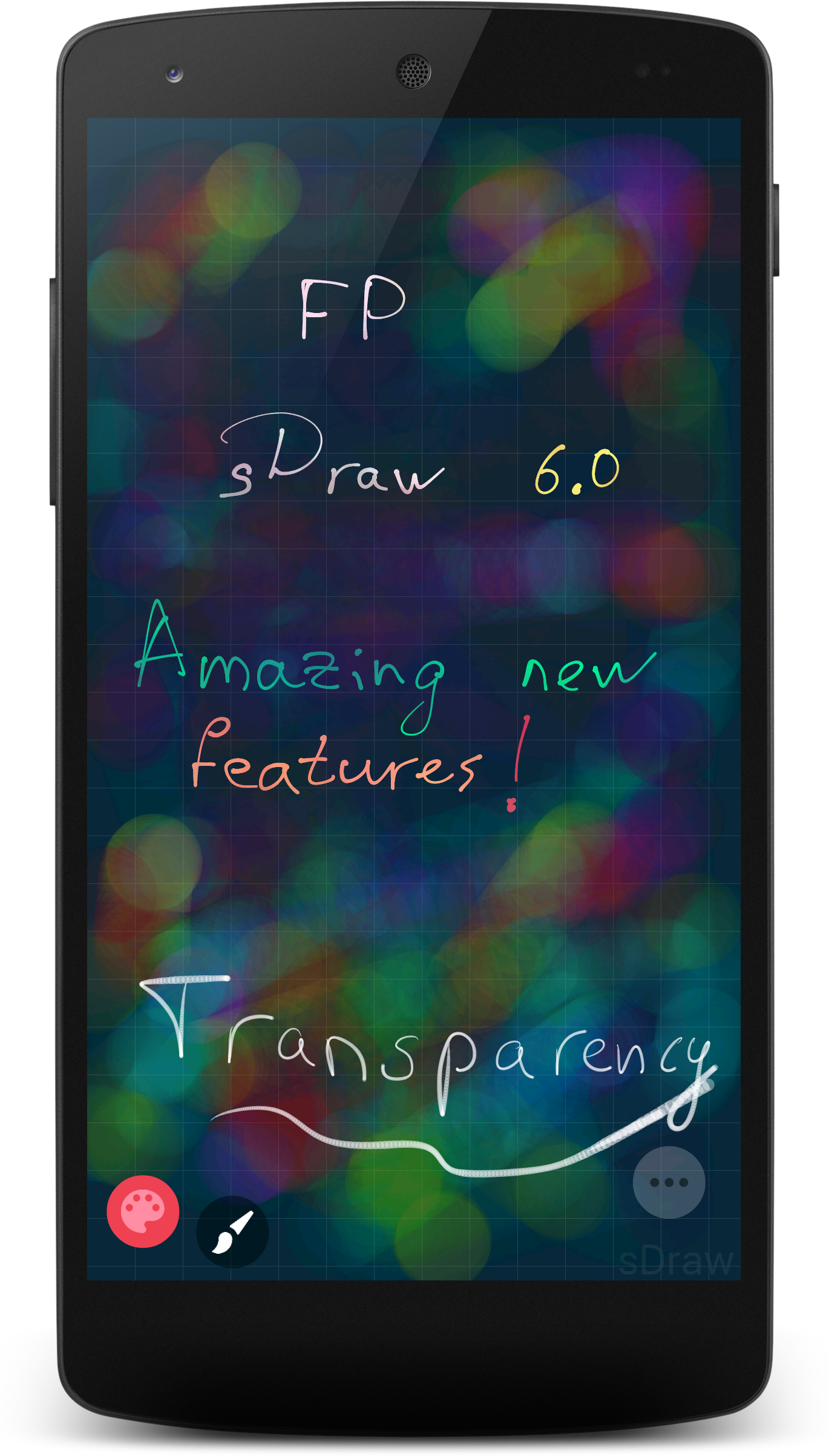 Android application Draw with FP sDraw Pro screenshort