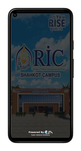 Android application Riphah College Shahkot screenshort