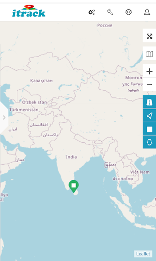 Android application itrack GPS screenshort