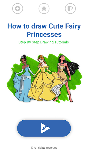 Drawing cute fairy princesses Screen 2