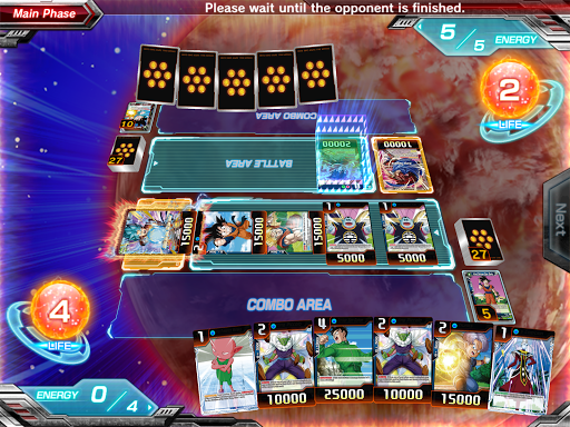 Screenshot of DB Super Card Game Tutorial