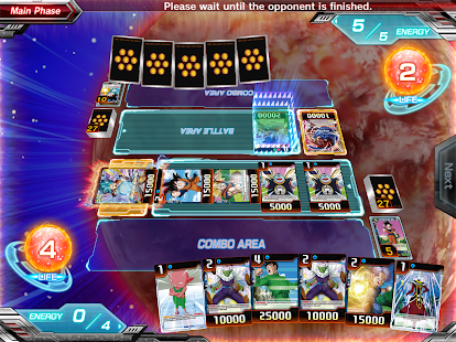 DB Super Card Game Tutorial Screenshot